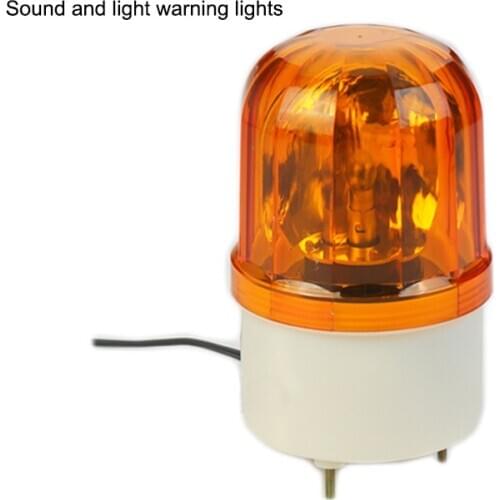 Audible and Visual Alarm Rotating Flashing Warning Light 12v24v220v WaterProof Car LED Warning Light Safety Traffic Lights