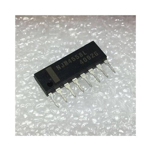 10PCS NJM4558L SIP8 NJM4558 SIP 4558L SIP-8 NJM4558LD and original IC