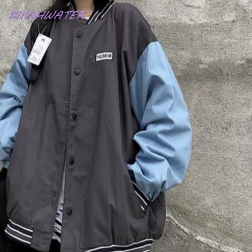 BIRGHWATER Women's Black Bomber Jackets