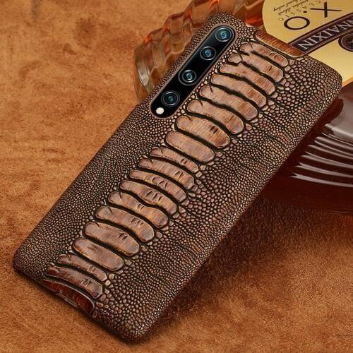 Genuine Leather Phone Case for Xiomi Mi 10 Pro Ultra 8 9 Lite 9T Note 10 A3 A2 Cover For Xiaomi Redmi Note 8 Pro Note 7 8T 7 4X