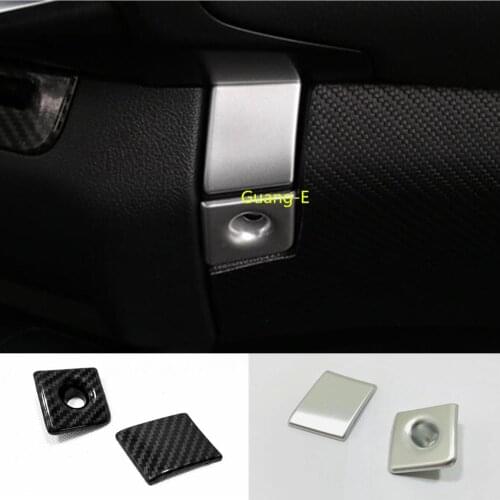 For Lexus UX 200H 250H 260H 2019 2020 2021 Car Sticker Storage Handle Bowl Dashboard Co-Pilot Glove Box Ring Sequins Front Panel