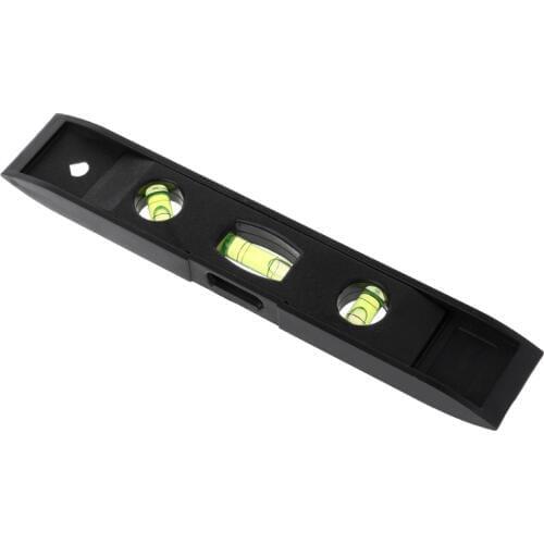 230mm 9inch Spirit Level Ruler 45 Degree Vertical Horizontal Magnetic Level Ruler Measuring instrument Tool