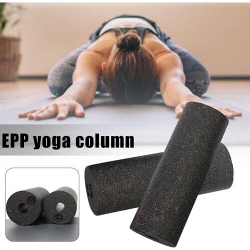 EPP Yoga Column Yoga High Density Round Foam Roller Yoga Massage Column Balance Shaft Portable For Muscle Relaxation Fitness