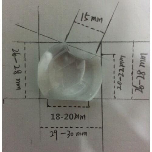 New for Vivitek D517 D820MS D825ES D830MX projector lens plastic glass optical lens convex mirror