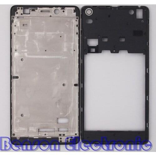 BaanSam New LCD Holder Front Frame Middle Frame For Lenovo A7600 A7600M S8 Housing Case With Antenna No Buttons No Camera Lens