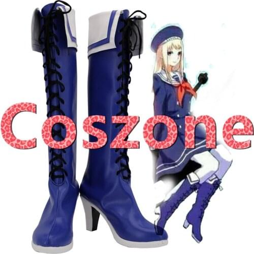 Axis Powers Anya Cosplay Shoes Boots Halloween Cosplay Costume Accessories