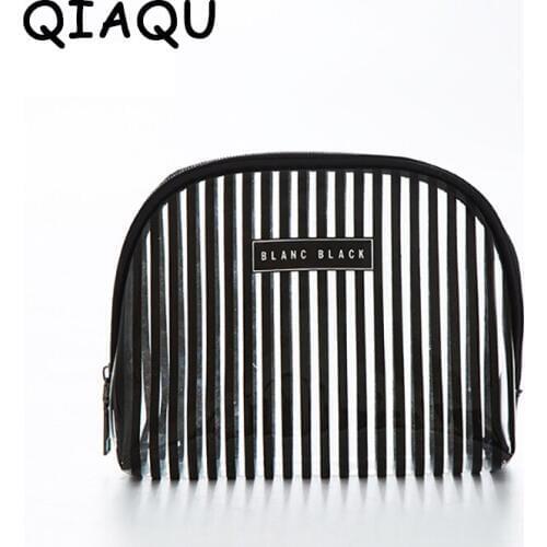 QIAQU Transparent Cosmetic Bags