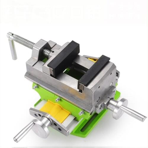 Flat Vise Bench Drill Special Bench Vise Milling Machine Bidirectional Mobile Workbench Fixture
