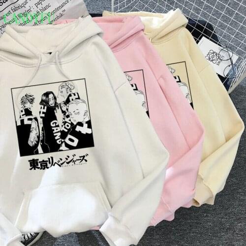 Tokyo Anime Manga Avengers Hoodie Women/men Hanagaki Takemichi Ken Ryuguji Sweatshirts Anime Hoodies Oversized Clothes