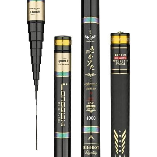 Carbon Fishing Rod 8/9/10/11/12/13m Carp Fishing Rod Super Light Super Hard Power Hand Pole Telescopwedkarstwo Olta Spinning Rod