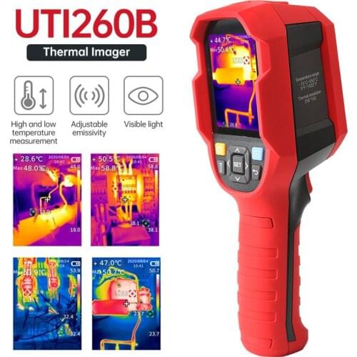 UNI-T UTi260B UTi85A Infrared Thermal Imager Industrial Thermal Imaging Camera -15~550°C Handheld USB Infrared Thermometer hunt