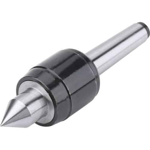 Rotating Live Center for MK2 Steel Point 60 Degree Machine Taper CNC Lathe Tool MK2 Live Center