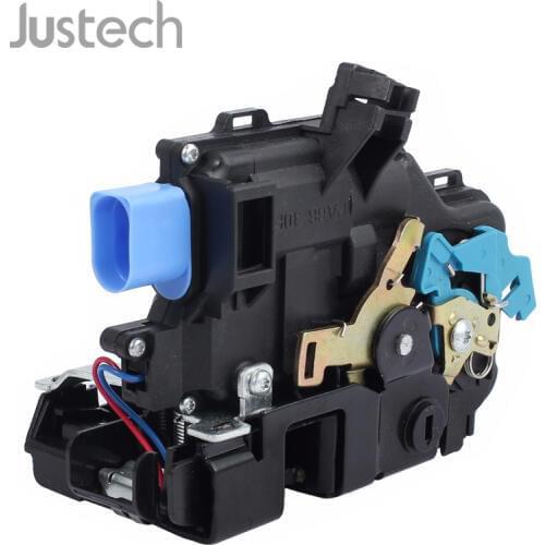 Justech Castle Rear Right Door Lock With Central Locking Actuator 7L0839016 For VW Golf V 2003-2009 Cars Rear Door Lock