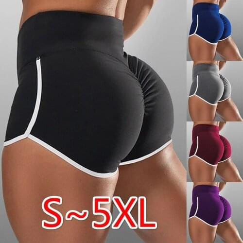 Women Shorts Sports Shorts For Women 2021 New Cycling Running Fitness High Waist Push Up Gym shorts Leggings Women Yoga Clothing