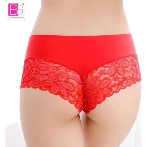 L'bellagiovanna 2018 Women Underwear Panties Seamless Ice Silk Briefs Quality Calcinha Intimates Underpants Ropa lingerie 9002H