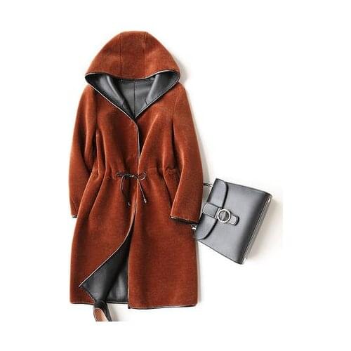 Autumn and Winter Fashion Womens Wool Coat New Warm Trench Coats Women Overcoat Loose Style Manteau Femme LX1924