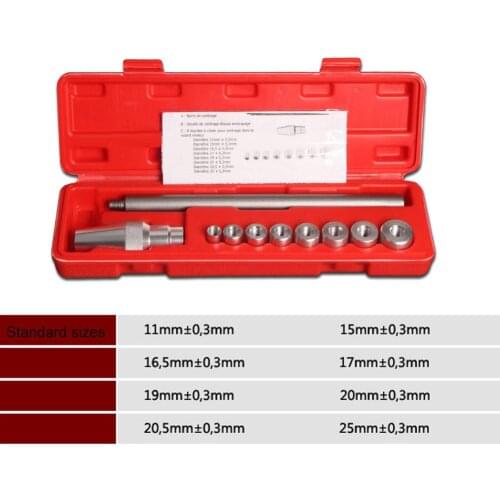 10pcs/set Aluminum Clutch Hole Corrector Auto Repair Tool Correction Tool Auto Maintenance Tool