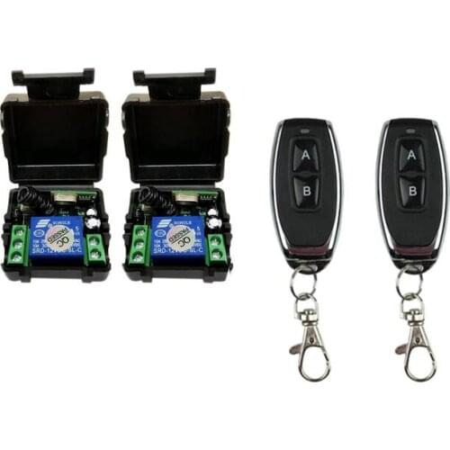 DC 12V Radio frequency RF remote control switch lamp/ lighting/LED switch 433.92 mhz Anti-theft Alarm System