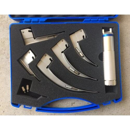 Stainless steel laryngoscope sight piece adult pediatric children laryngoscope anesthesia pharyngoscope