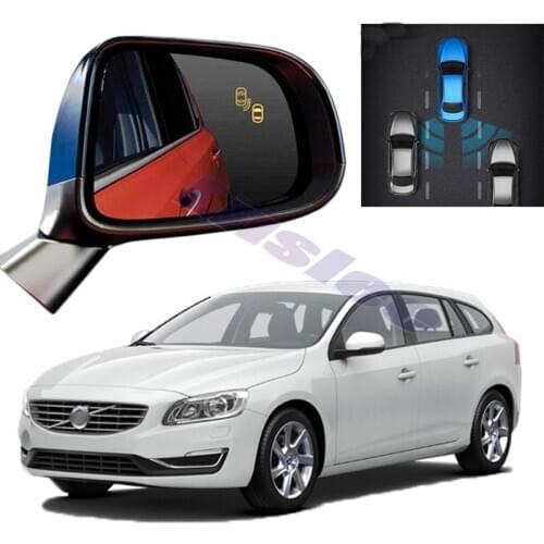 Car BSM BSD BSA Radar Warning Safety Driving Alert Mirror Detection Sensor For VOLVO V60 2011 2012 2013 2014 2015 2016 2017 2018