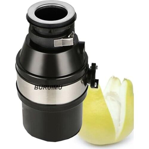 220V Household Food Waste Disposer Food Residue Shredder Garbage Disposal Shredder