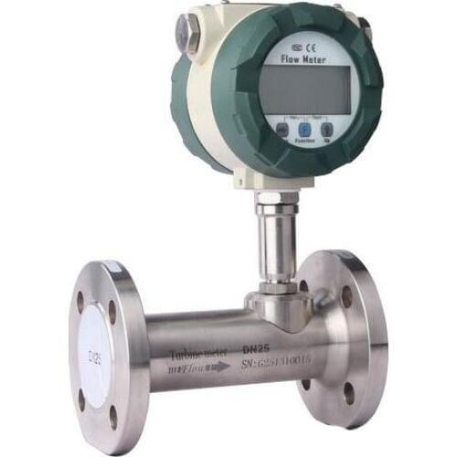 The DN32 Diameter 4~40 m3/h Measuring Range Pulse and 4~20 mA Output and High Accuracy Natural gas Turbine flow meter