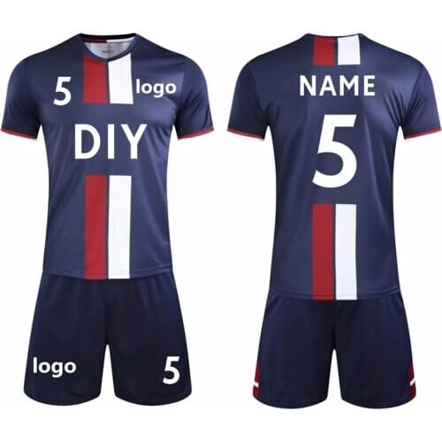 2020 new Adults Kids Soccer Jersey Set Men Football jerseys Sets can Custom team Training Uniforms kit Camisetas Futbol DIY