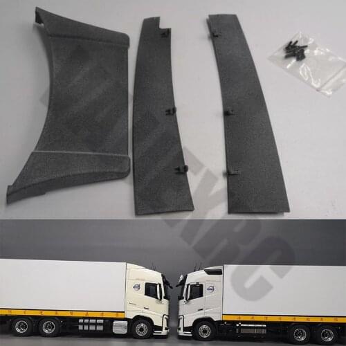 Bucket Container Tractor Spoiler for 1/14 Scale Remote Control Tamiya Volvo FH12 FH16 Globetrotter 750 56360