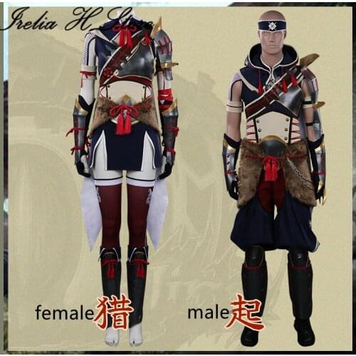 Irelia H Store Monster Hunter Rise Male Female Hunters Cosplay Costume Halloween Costumes