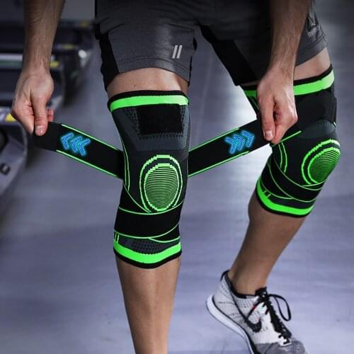 1/2pcs Sport Knee Pads Kneecap Wrap Around the Knee Pads knitted Kneecads Basketball Sport Safety Sportswear Outdoor Accessories