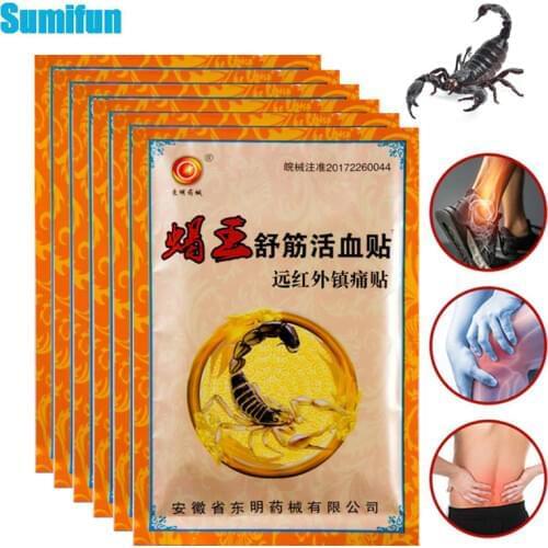 Sumifun 8/24/40Pcs Arthritis Joints Pain Patches Knee Neck Orthopedic Pain Killer Rheumatoid Arthritis Chinese Herbal Plaster