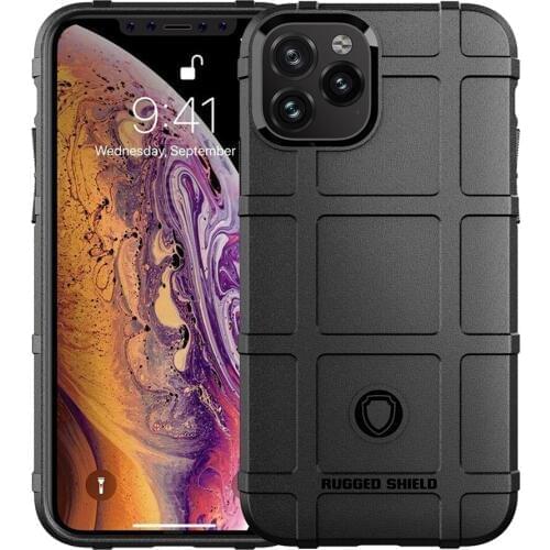 Rugged Shield Case for iPhone 12 11 Pro Xs Max Thick Solid Armor Tactical Case for iPhone XR 7 8 Plus Full Protection Cover