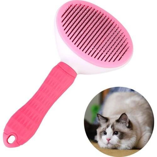 Cat Supplies Pet Hair Removal Comb Grooming Cats Dog Comb Hair Brush Trimmer Pet Products Trimmer Fur Comb Brush Slicker Tool