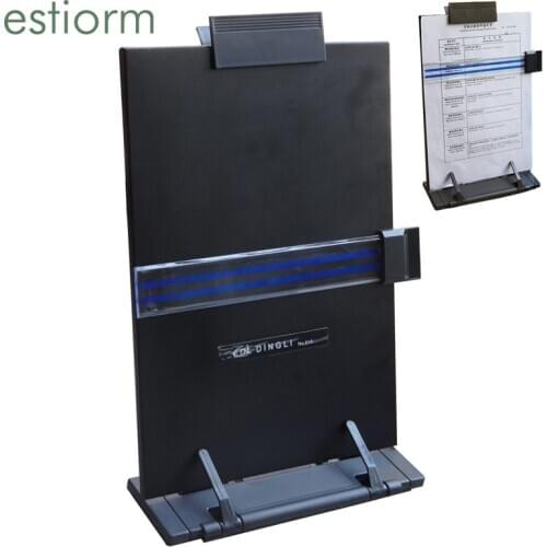 Adjustable Copy Holder ,Desktop Document Holder with Adjustable Clip, A4 Documents Copyholder for Bank Office ,Office Supplies