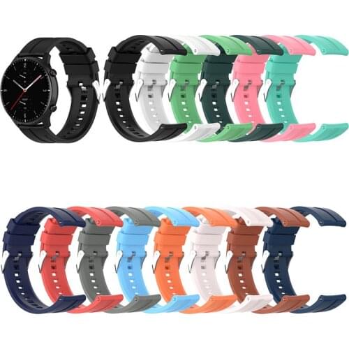 Silicone Sport Band Straps For Realme Watch Wristband For Realme Smart Watch Bracelet For Amazfit GTS2 Mini GTS 2e