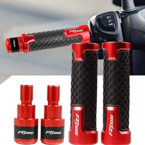 Motorcycle CNC Handlebar grip Balanced Handle Bar End Grips Cap FOR YAMAHA FZS1000 FAZER 2001-2005 2004 2003 2002 FZS-1000 FAZER