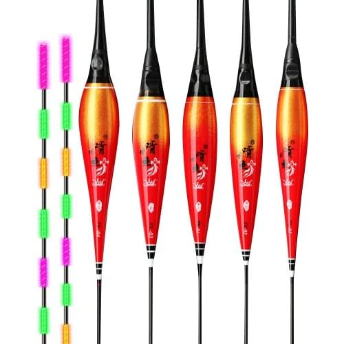 Smart Led Fishing Float Electric Fishing Floats High Sensitivity 3-Color Luminous Nano Bobbers Night Fishing Tackle Accessories