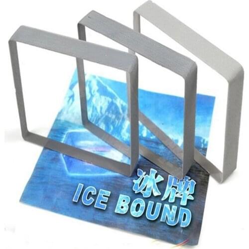 Magic Tricks Omni Deck Glass Card Deck, ice bound, Accessories, Cards Magic