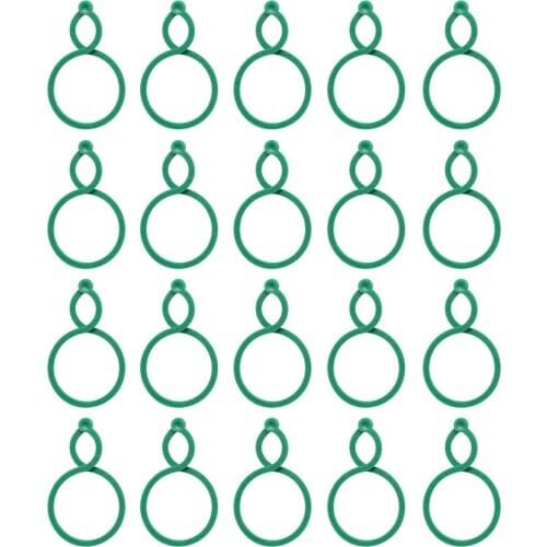 Plant Vegetable Holder Greenhouse Accessories Adjustable Reusable 20pcs/ For Securing Plants Flower Garden Clips