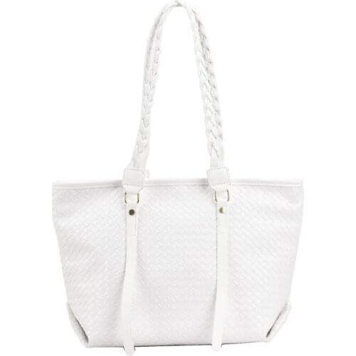 Large Capacity Female Bag New Tide Contracted Single Shoulder Bag Knitting Contracted Portable Tote Bag/ DSFC0250