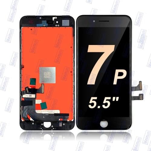 No Dead Pixel For iPhone 7 Plus 5.5" LCD Display 3D Touch Screen Digitizer White Black For iPhone 7Plus + Tools Tempered Glass