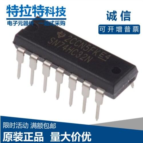 10pcs/lot SN74HC32N DIP14 SN74HC32 DIP 74HC32N 74HC32 new and original IC