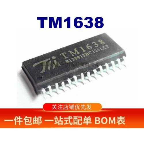 100% New&original TM1638 SOP28 ED In Stock