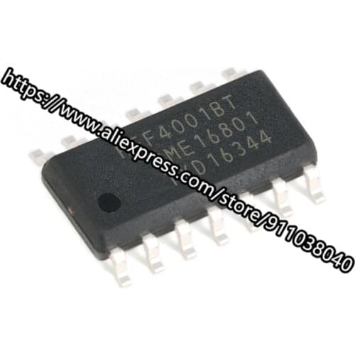 20pcs/lot Original genuine patch HEF4001BT, 653 SOIC-14 four-way 2 input NOR logic chip