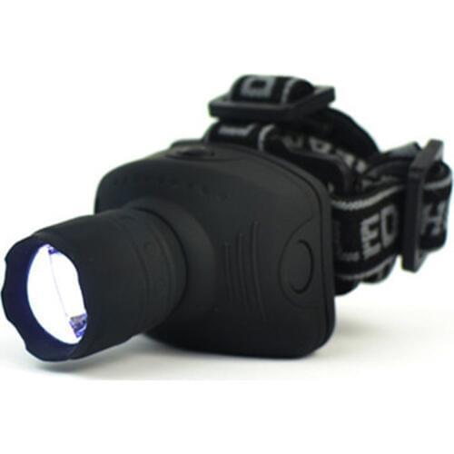 3W 3rd Headlamp LED Headlight Flashlight Frontal Lantern Zoomable Head Torch Light Bike Riding Lamp For Camping Hunting