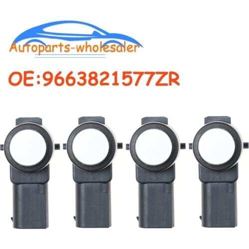 4 pcs/lot Car accessories For Peugeot Citroen 9663821577ZR 0263003644 Bumper Backup Assist Radar PDC Parking Sensor 9663821577