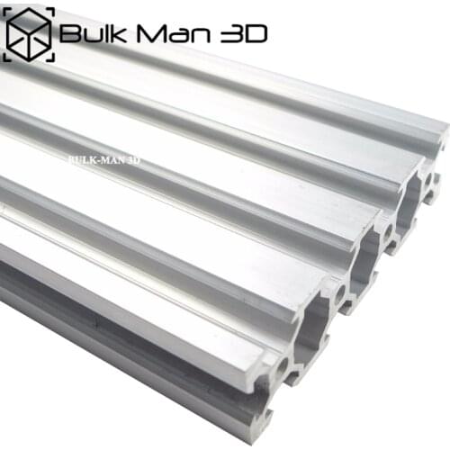 5Meters/Lot V-Slot Linear Rail 2080 Black/Silver Anodized Aluminum Profile on DIY 3D printer, cnc engraving machine