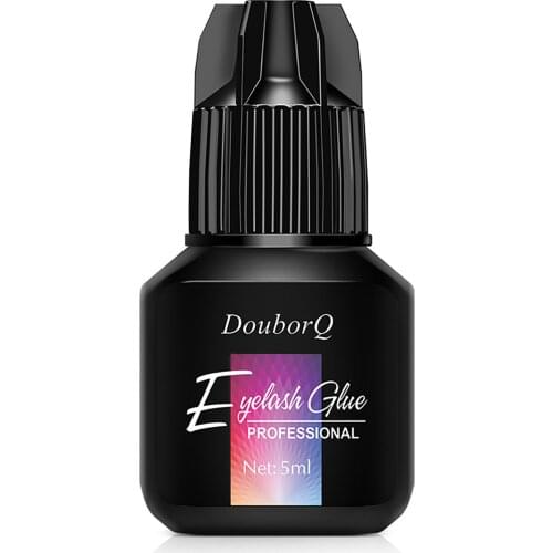 5ML Extra Strong Eyelash Extension Glue 5s Quick Drying Eyelashes Glue Dark-Black Waterproof Eyelash Cosmetic Tools