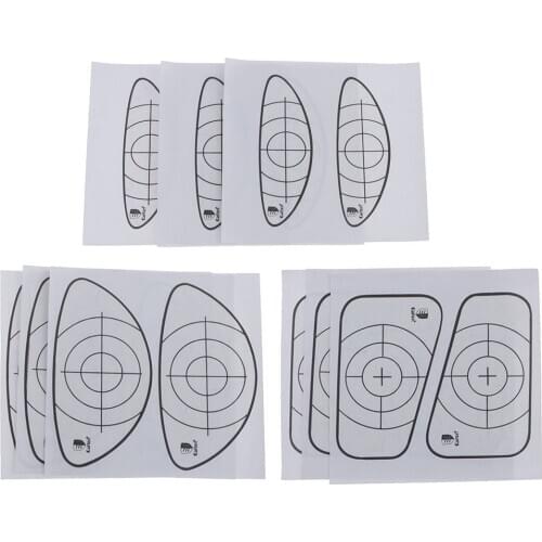 9 Sheet of Professional Golf Impact Labels for Irons and Woods - Golf Swing Training Equipment