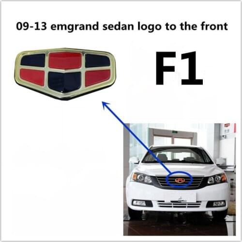 Car front logo,car emblem ,blue with black,original car parts for Geely Emgrand 7 EC7 EC715 EC718 Emgrand7 E7,RS